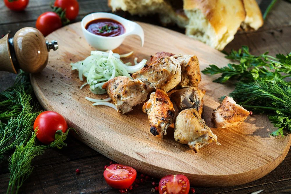 Шашлык из индейки (100 гр)