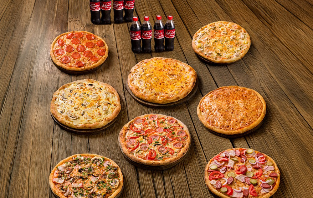 Сет Биг 8 пицц, любимая кола 8 бут