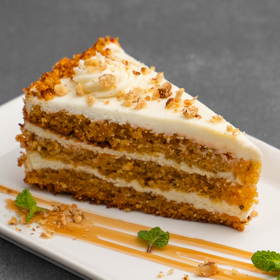 Морковно-ореховый торт