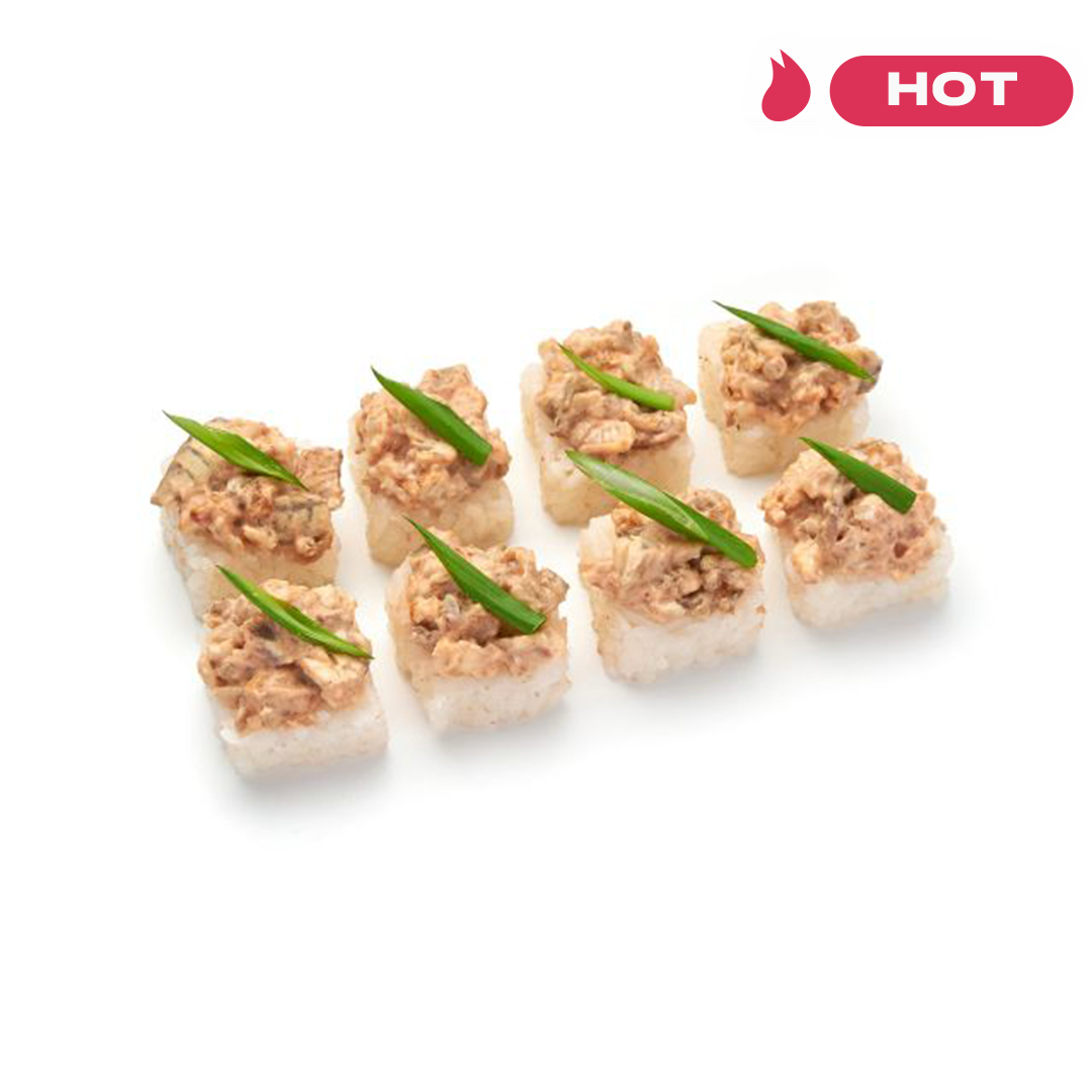 Суши кейк угорь