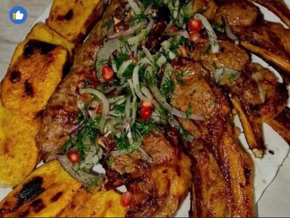 Шашлык из баранины (края)