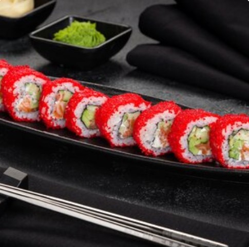 Калифорния с лососем