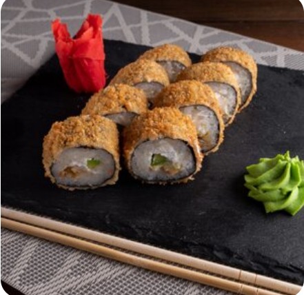 Филадельфия темпура со снежным крабом