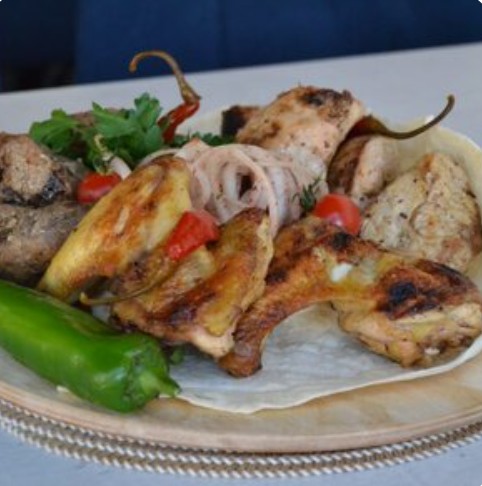 Шашлык из курицы
