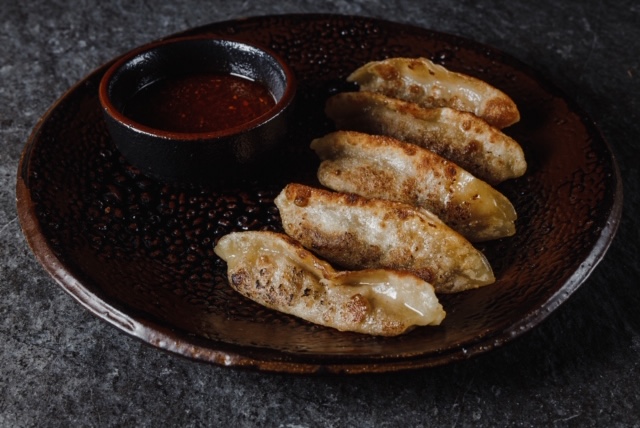 Шанхайские пельмени с тремя видами мяса