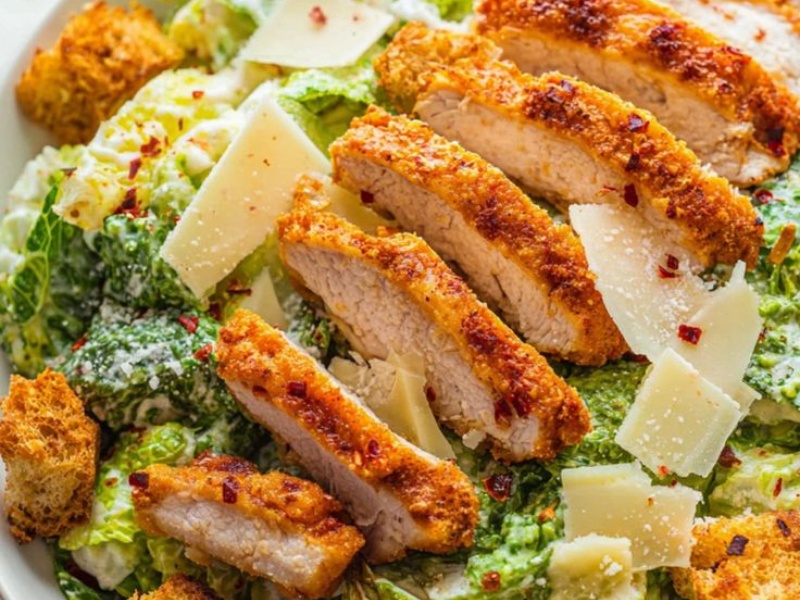 Цезарь с курицей