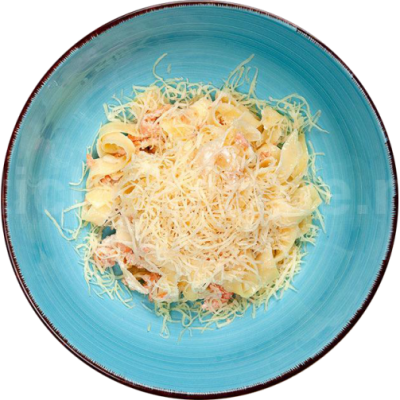 Паста с курицей и грибами