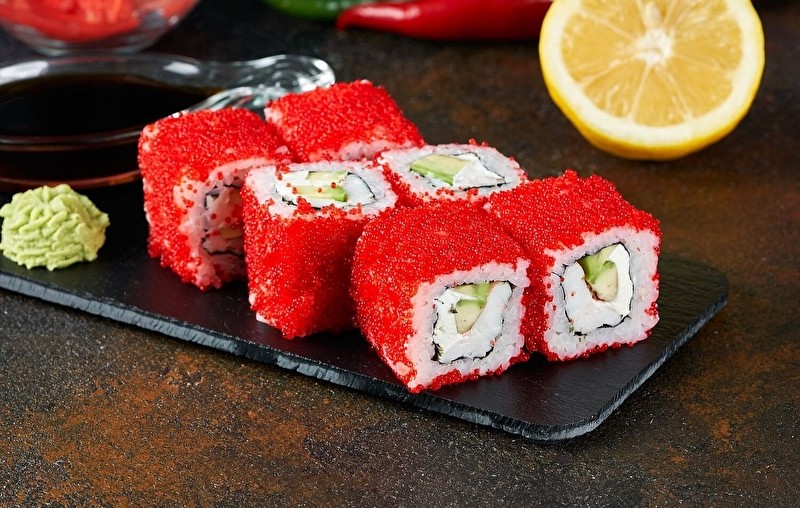 Калифорния с креветкой