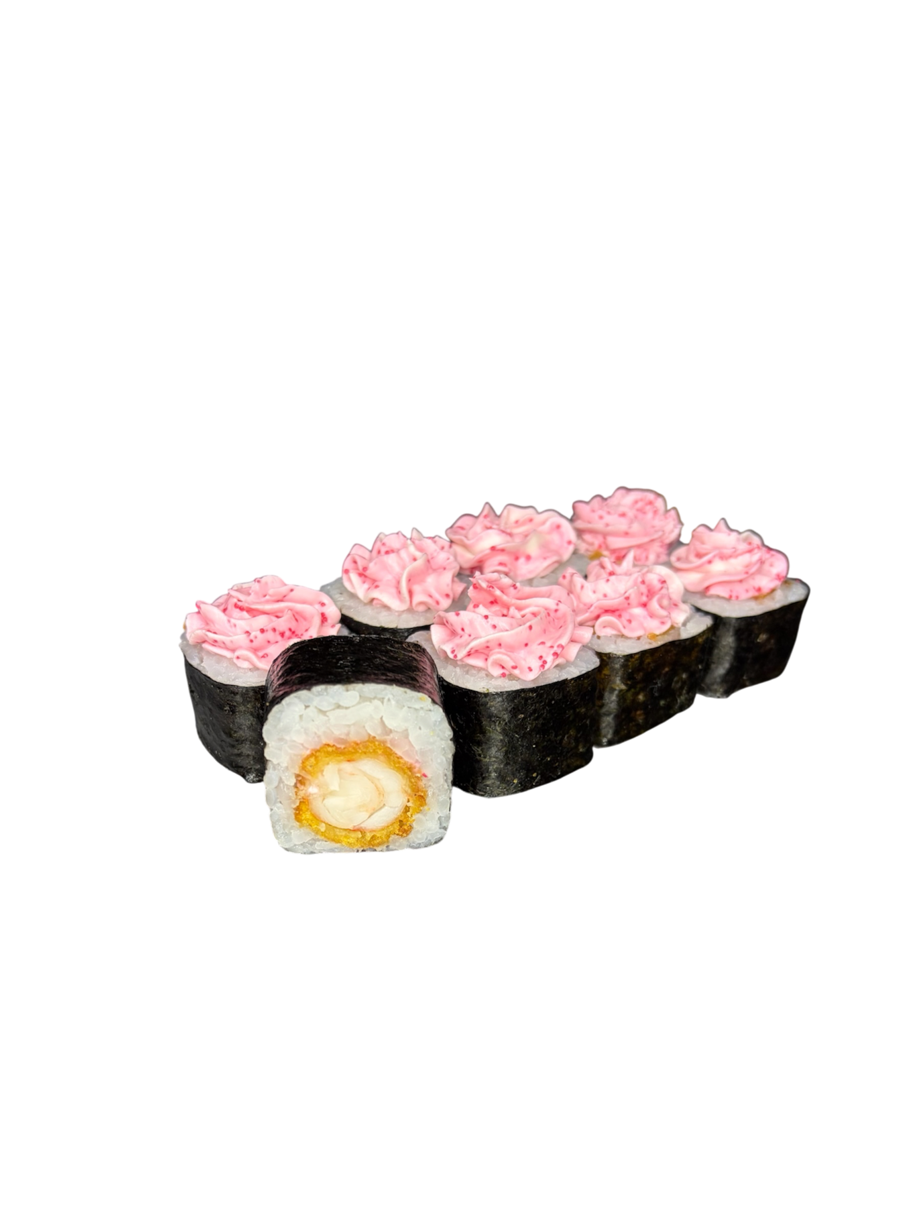 Лава ролл с креветкой