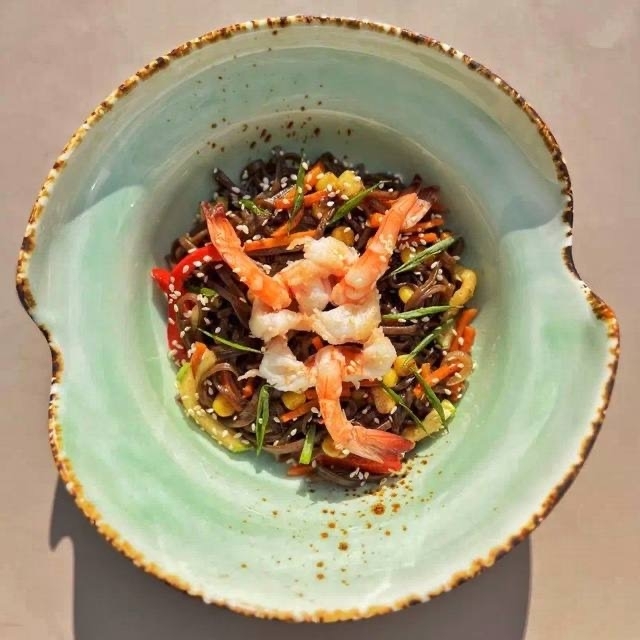 Соба с креветкой