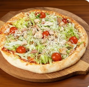 Курица и грибы 30 см