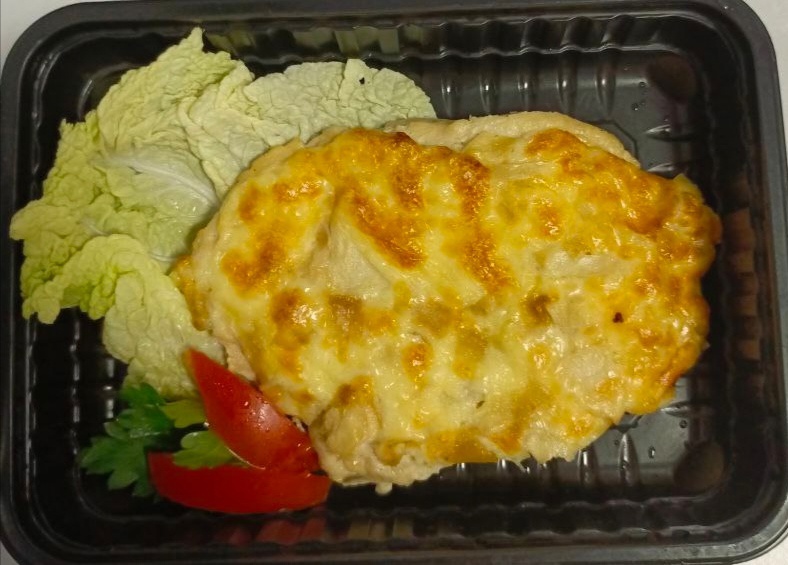 Филе куриное запеченное с грибами