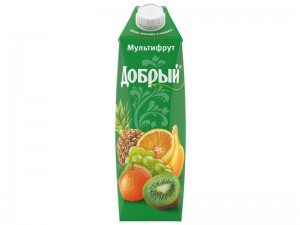 Сок "Добрый" мультифрукт 0.33 л