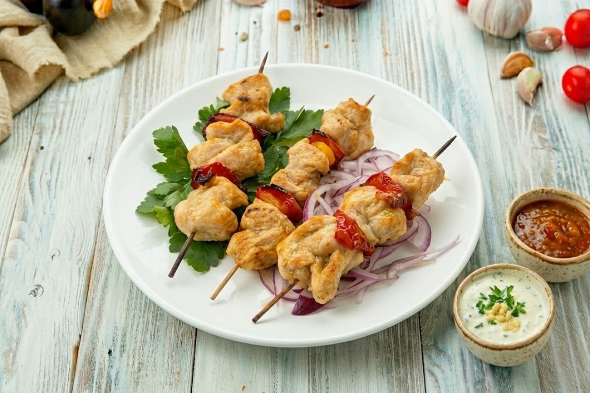 Шашлычки из курицы
