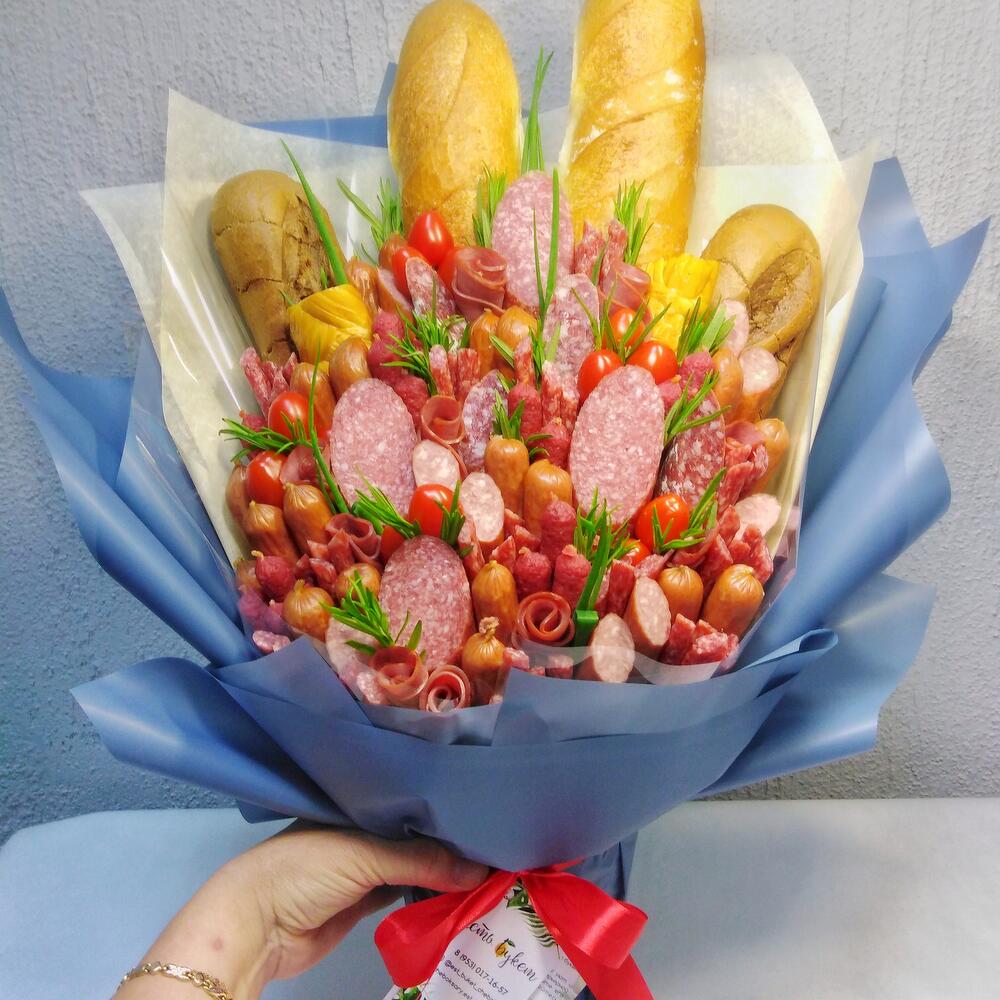 Букет мужской из колбас