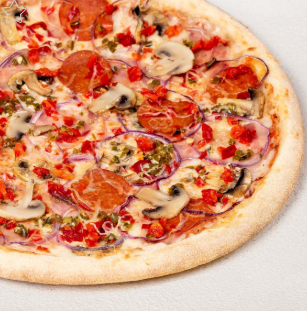 Дракон на тонком тесте 25 см