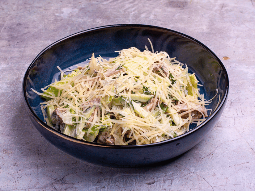 Салат "Мясной коктейль"