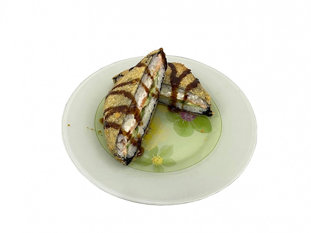 Сэндвич-ролл с лососем (2 шт)