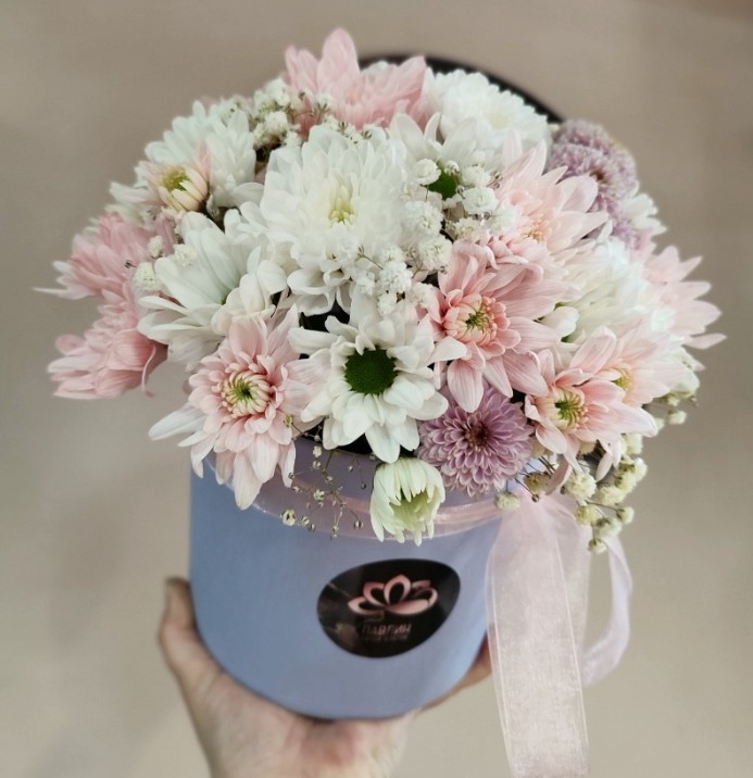 Микс-бокс с цветами