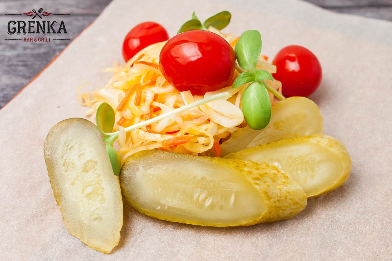 Овощи маринованные