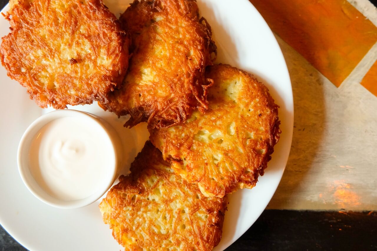 ДРАНИКИ С МЯСОМ И СМЕТАНОЙ