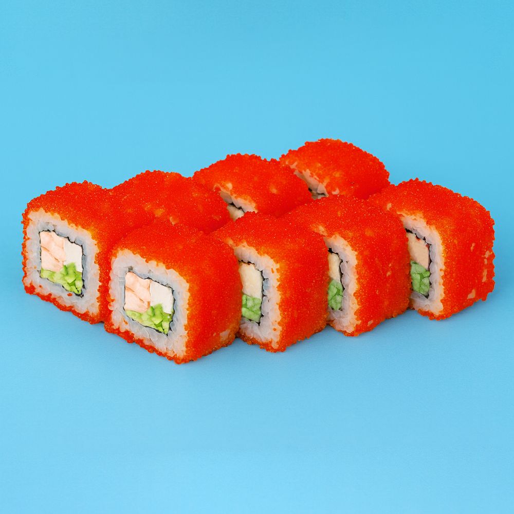 Калифорния Люкс с креветкой