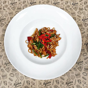 Удон с куриной грудкой
