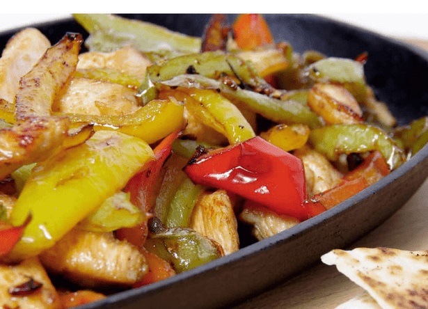 Огненный фахитос с курицей