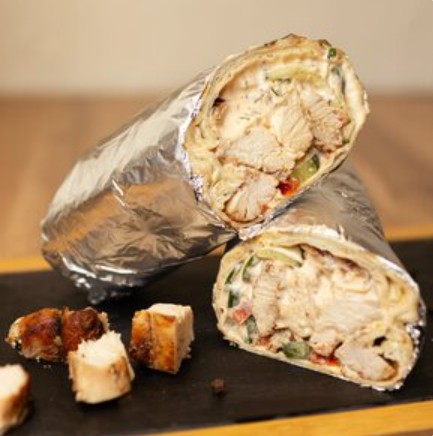 Биг-шаурма с курицей