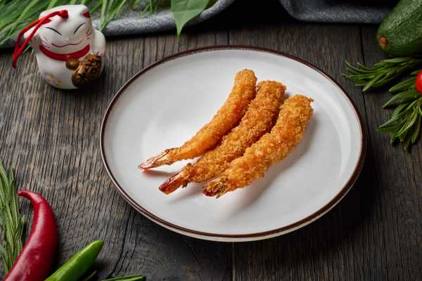 Креветка тигровая Темпура 3 шт
