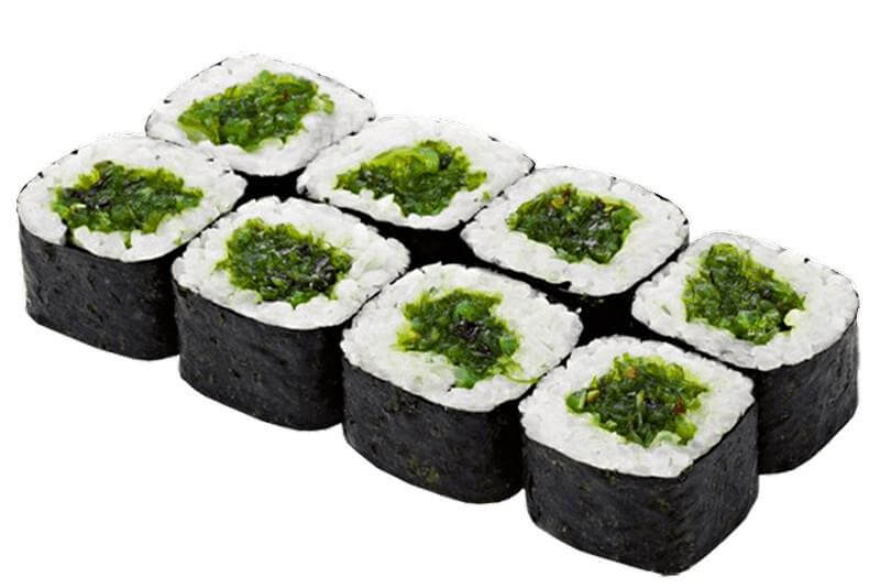 Мини роллы с чукой