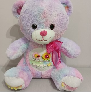 Игрушка "Мишка радужный "40 см