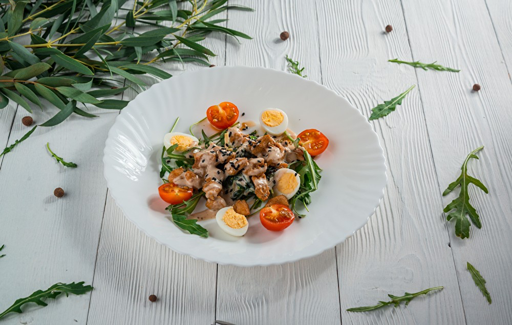 Салат с индейкой по-азиатски