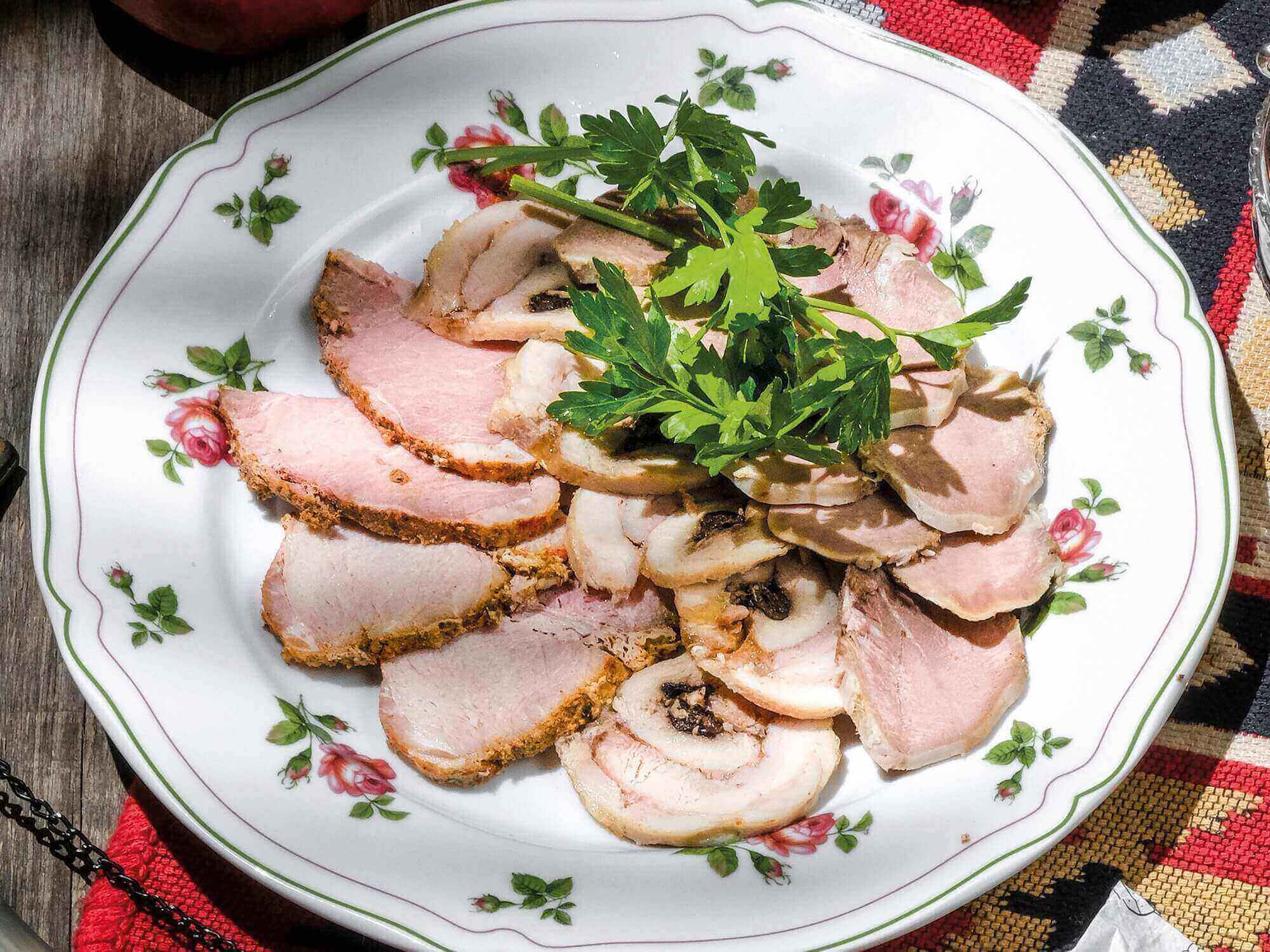 Мясная тарелка