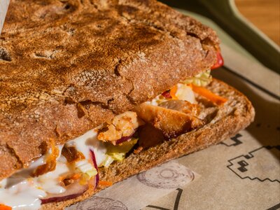 Донер со свининой BBQ