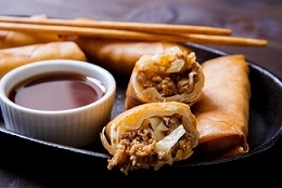 Китайские пирожки с мясом