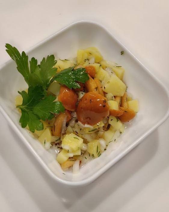 Салат Опята по-деревенски