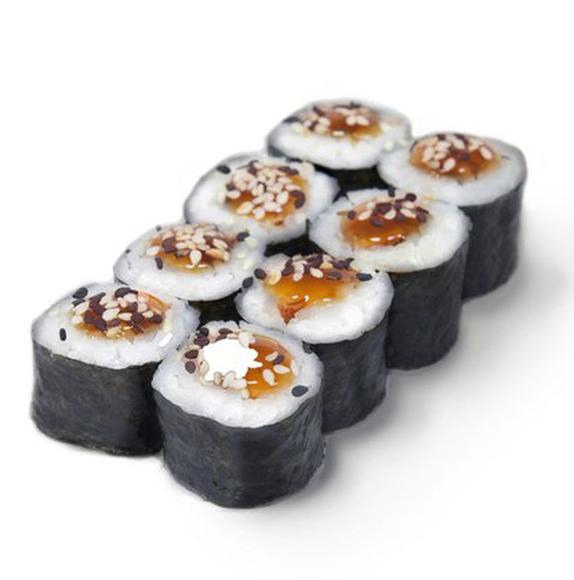 Маки с угрем