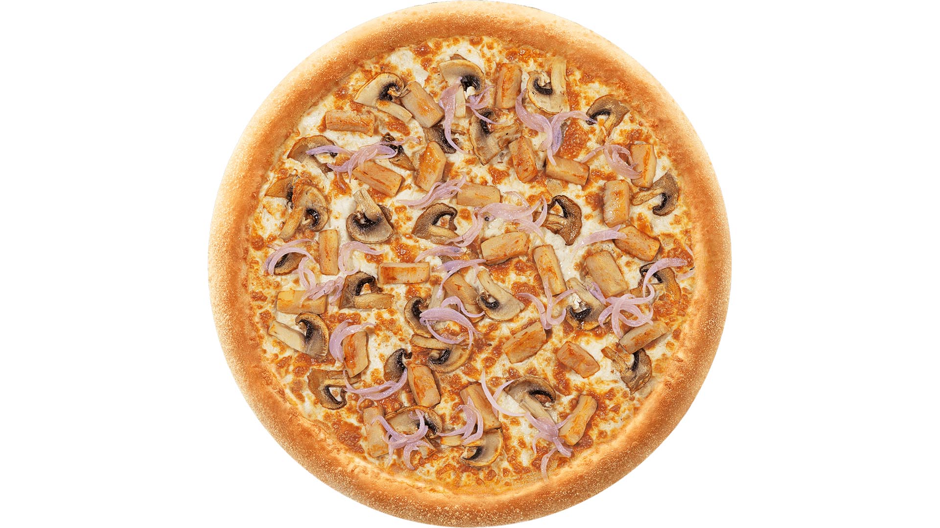 Пицца Грибной Цыпленок 28 см