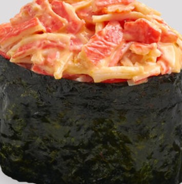 Острые суши с крабом