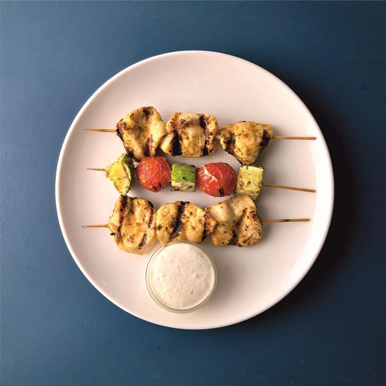 Шашлычок из куриного филе