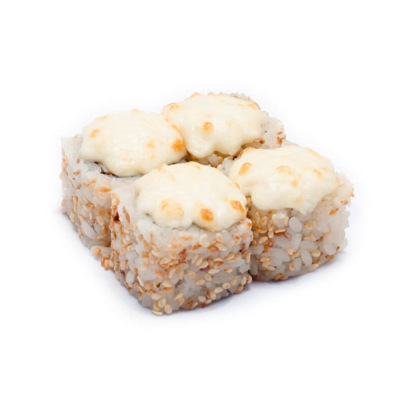 Запеченый с креветкой