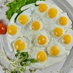 Глазунья из перепелиных яиц