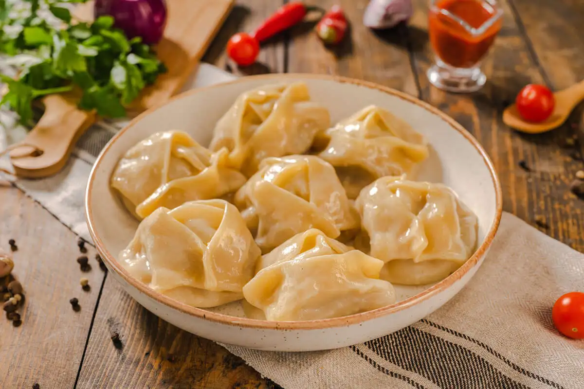 Манты с кручёной бараниной замороженные, весовые