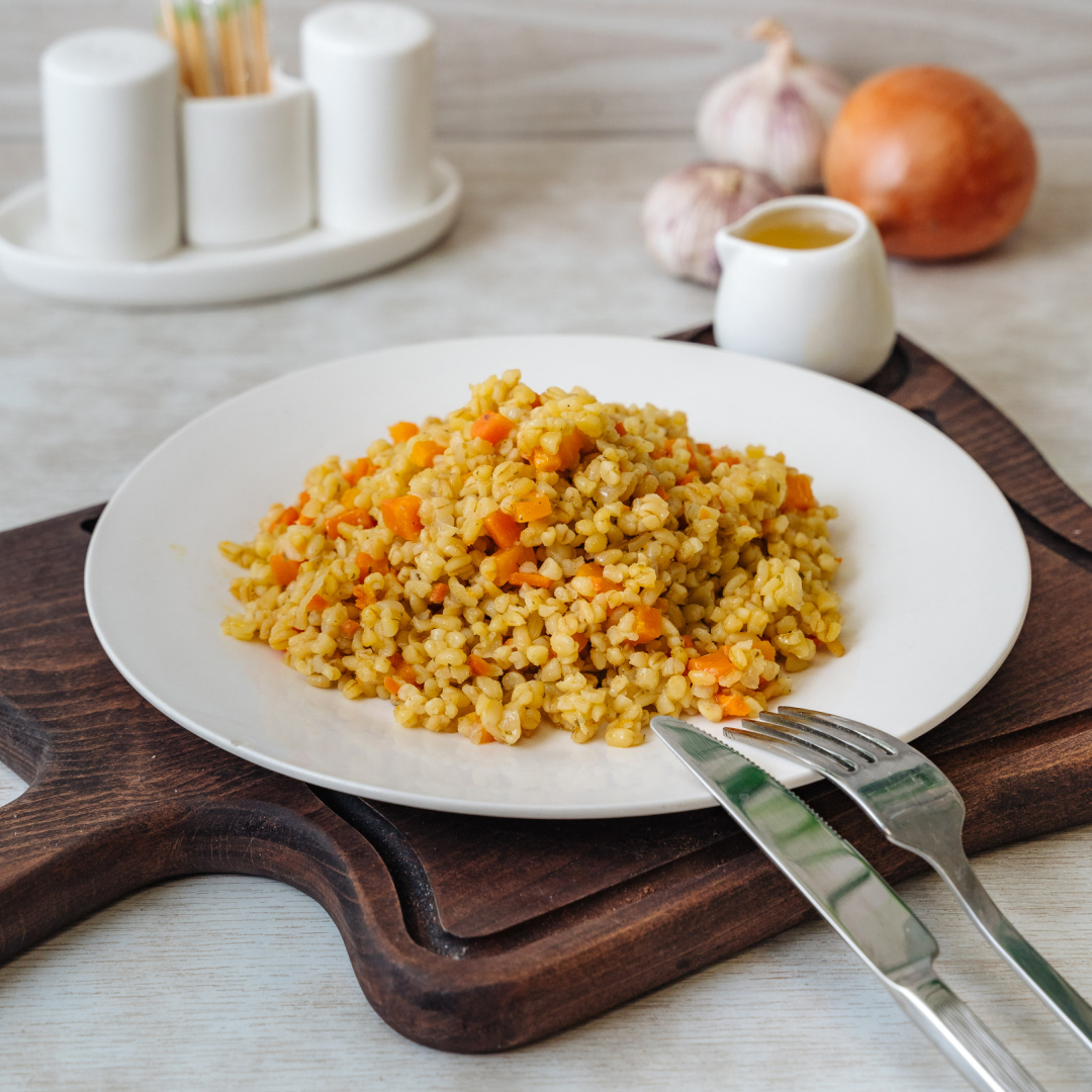 Булгур с овощами