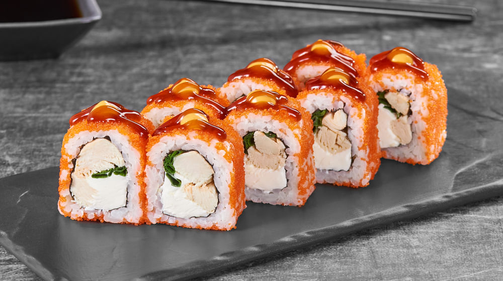 Ролл Острый с курицей