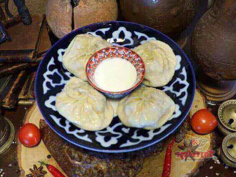 Манты с говядиной на пару