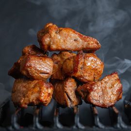 Шашлык из свиной шеи