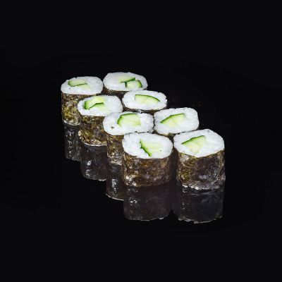 Мини ролл с огурцом