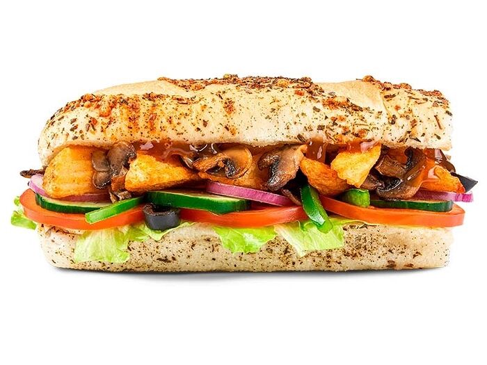 Сэндвич "Картошка и Грибы" 30 см